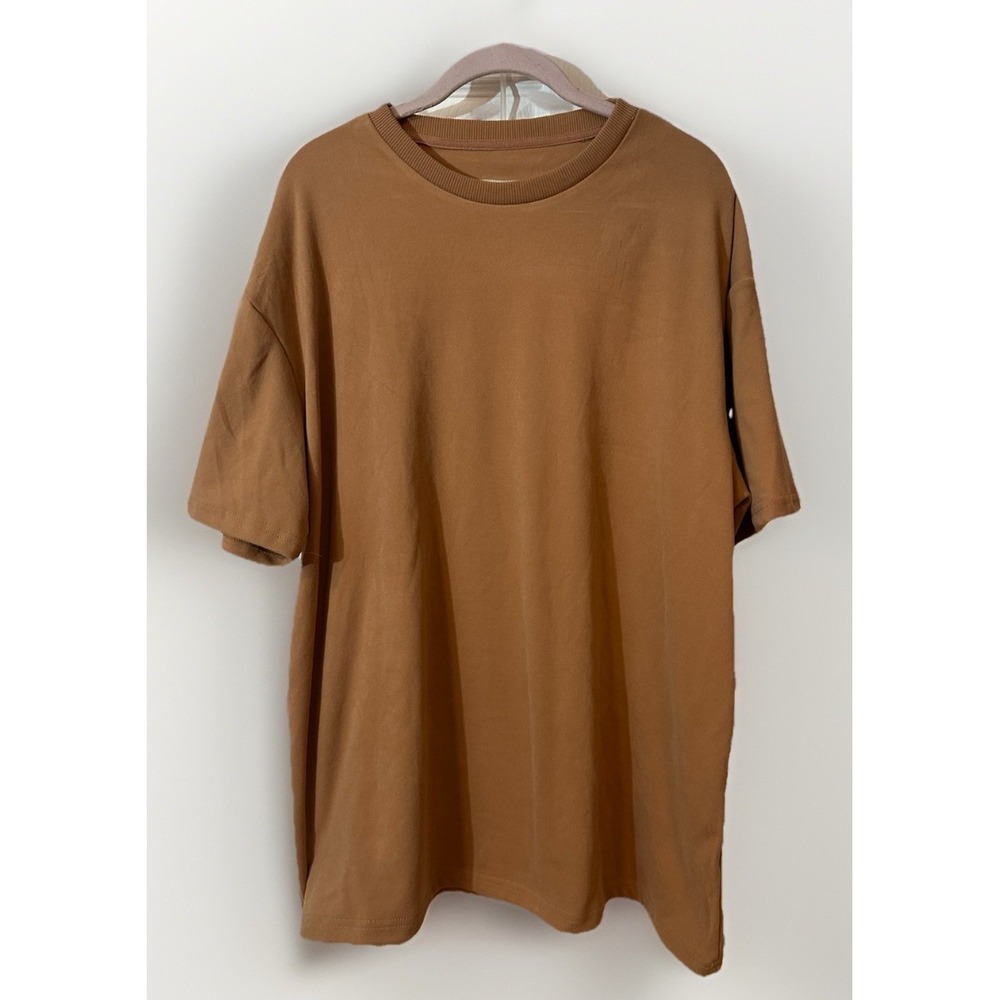 Massive Luxury NYC Peach SUPER SOFT Stretch T-Shirt Men's Size XL